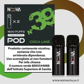 NOOVA STORM Pod Cola Lime 2ml 20mg/ml - 2 PEZZI