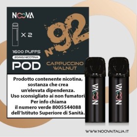 NOOVA STORM Pod Cappuccino 2ml 20mg/ml - 2 PEZZI