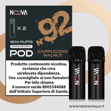 NOOVA STORM Pod Cappuccino 2ml 20mg/ml - 2 PEZZI