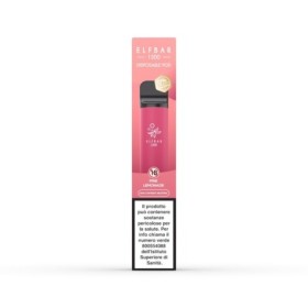 Sigaretta elettronica usa e getta 1500 Pink Lemonade 0MG/ML ELF BAR