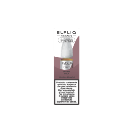 Elfliq Nic Salts Cherry Cola Liquido Pronto 10 ml