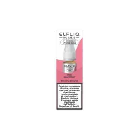 Elfbar Elfliq Pink GrapeFruit liquido pronto 10 ml