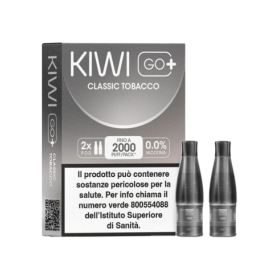 Kiwi Vapor Kiwi Go Plus Classic Tobacco 0 Pod di Ricambio