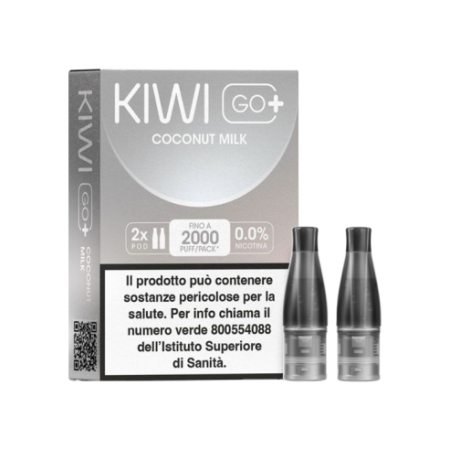 Kiwi Vapor Kiwi Go Plus Coconut Milk 0 Pod di Ricambio