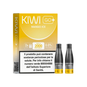 Kiwi Vapor Kiwi Go Plus Mango Ice 0 Pod di Ricambio