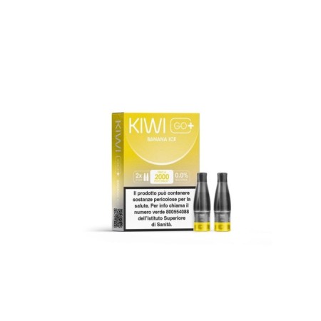 Kiwi Vapor Kiwi Go Plus Banana Ice Pod di Ricambio