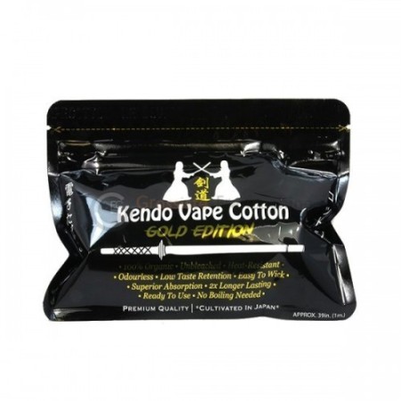 Kendo Vape Cotton Gold Edition